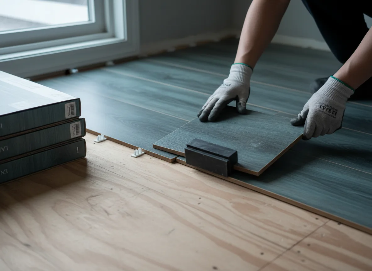 Luxury Vinyl Plank Installation company in New Century, KS